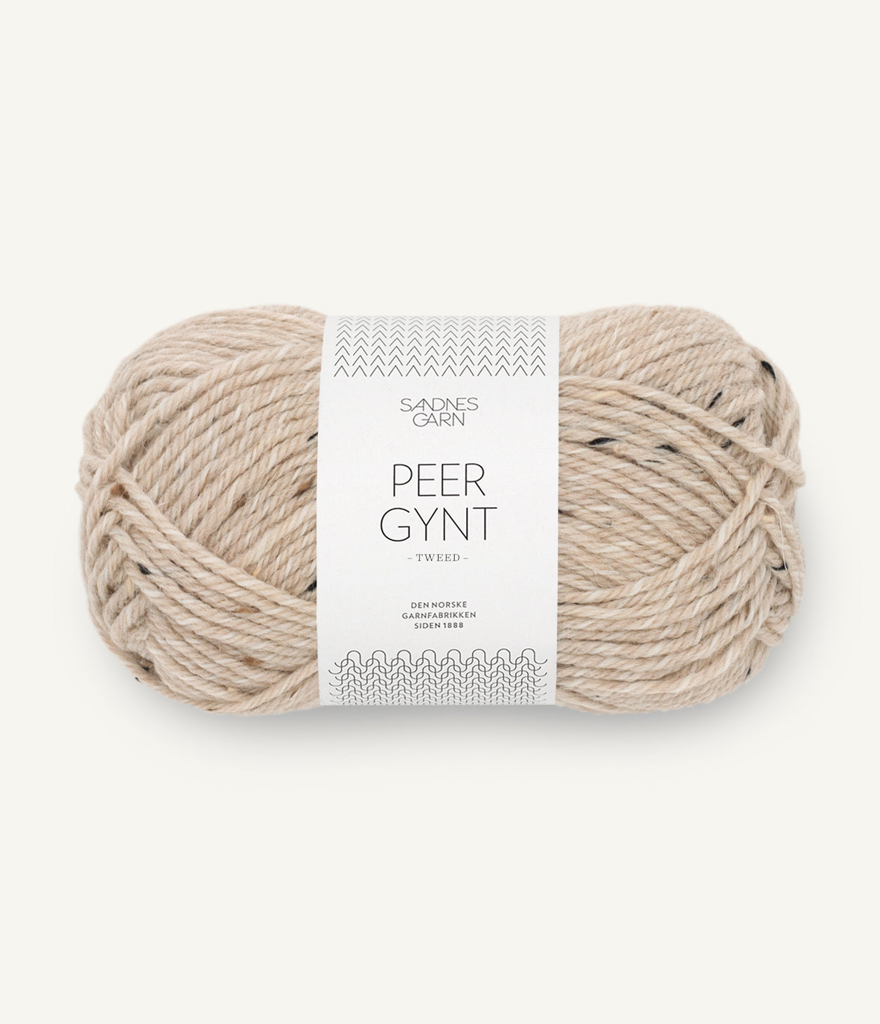 Beigemelert naturtweed/2730