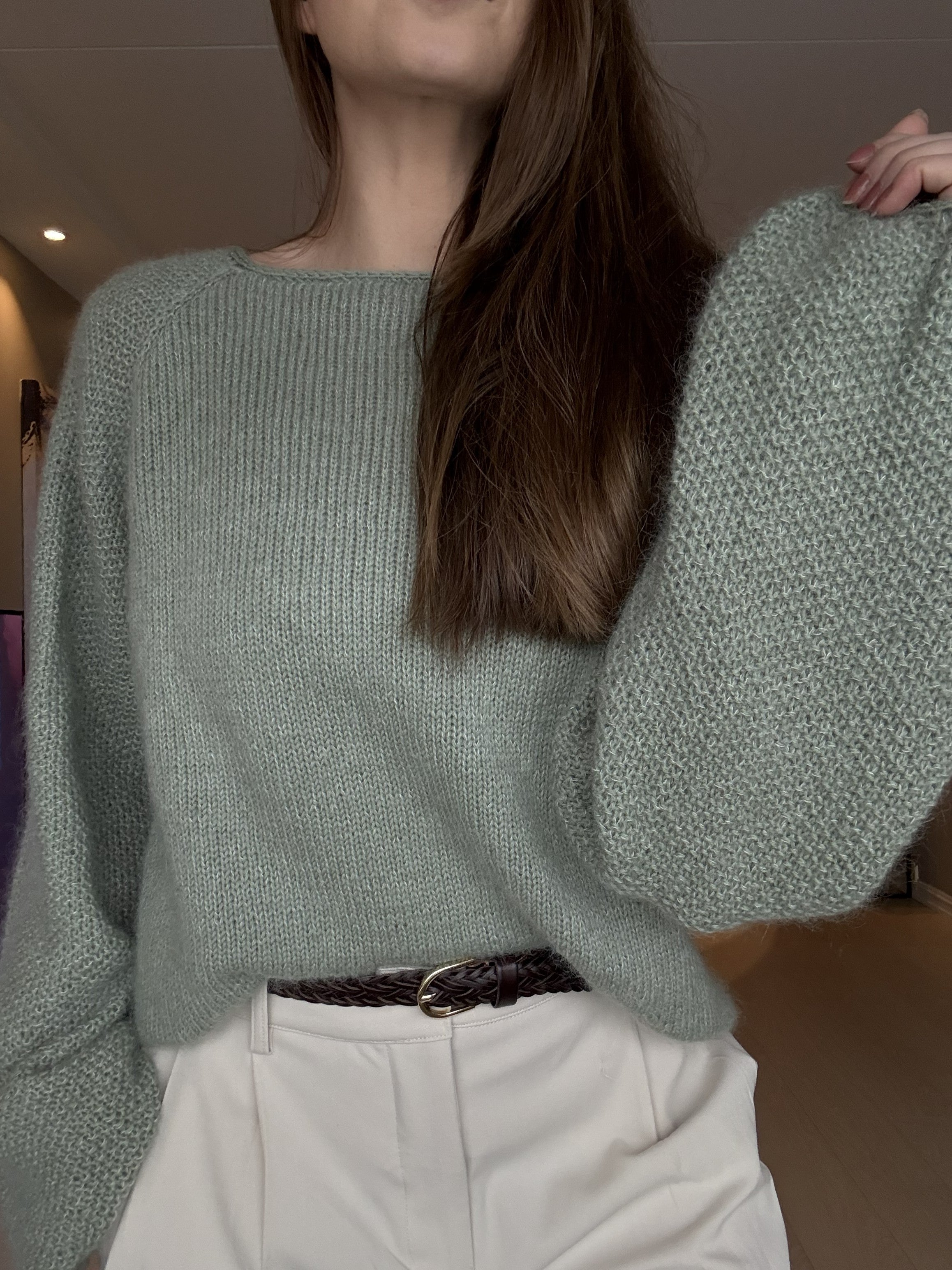 Perlebluse Strikkepakke