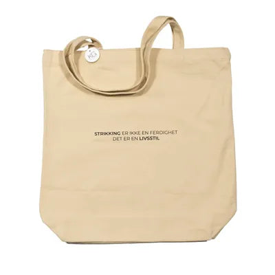 Strikkenett Beige