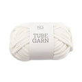 Tubegarn 0601 4mm Hvit