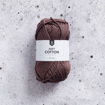 Soft Cotton Mocha Brown 8843