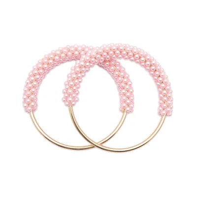 Veskehåndtak Perler Rosa 8024